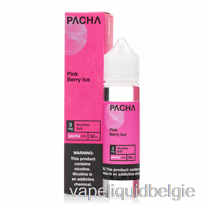 Vape België Roze Bessenijs - Pacha - 60ml 3mg